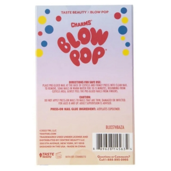 Charms Blow Pop Press on Nails - Picture 3 of 4